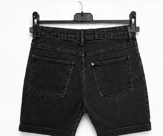 H&M zwarte slim fit jeansshort - Maat 12/13 jaar (158) – photo 2